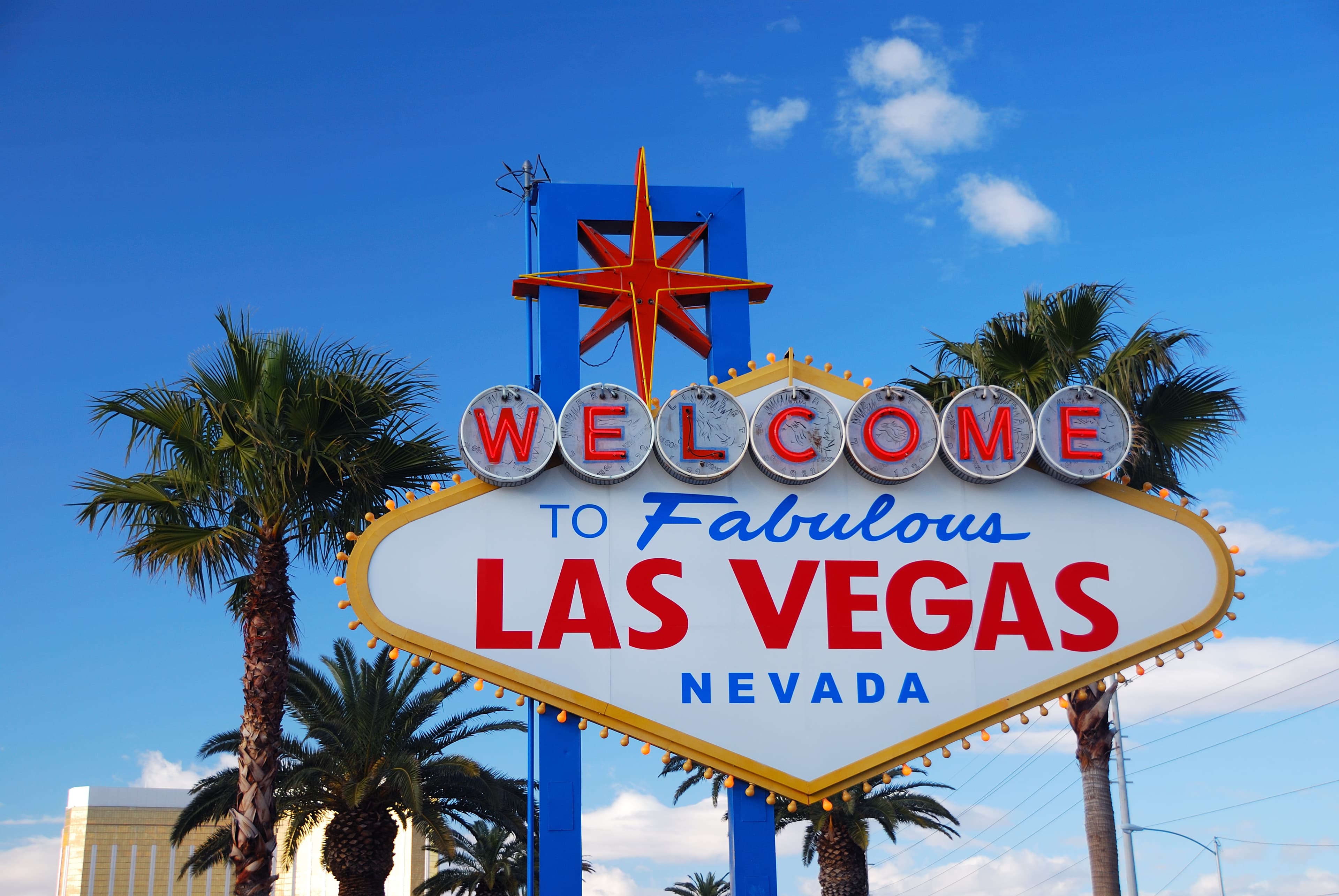 Welcome to Las Vegas sign